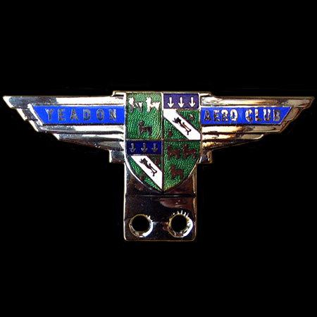 Yeadon Aero Club Car Badge