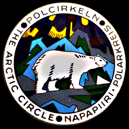 Artic Circle Car Badge