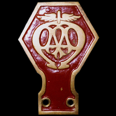 AA Industrial Vehicle Badge Type 1 Lorry badge