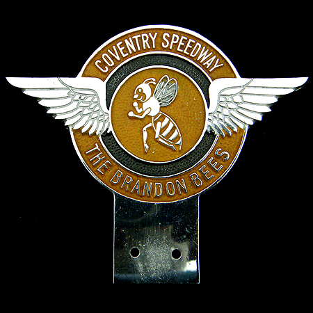 Coventry Speedway “The Brandon Bees” Car Badge