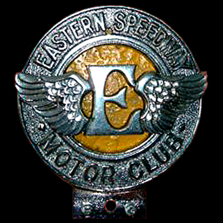 Eastern Speedway Motor Club Car Badge