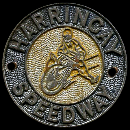 Harringay Speedway Car Badge