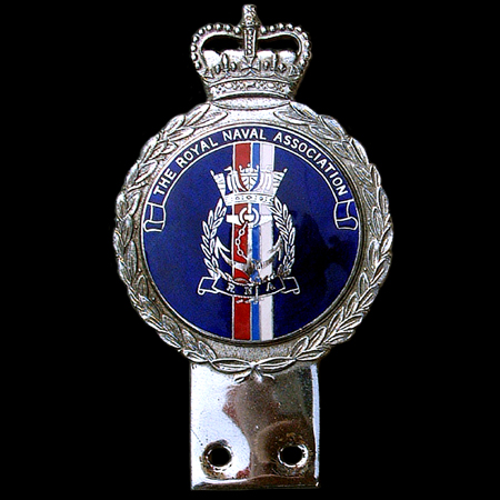 Royal Naval Association Car Badge