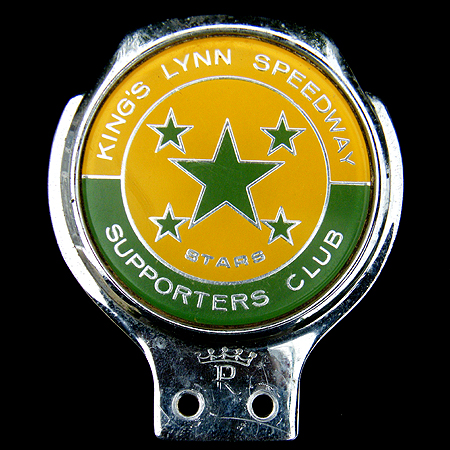 King's Lynn Speedway Supporters Club Car Badge