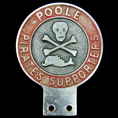 Poole Pirates Supporters Car Badge