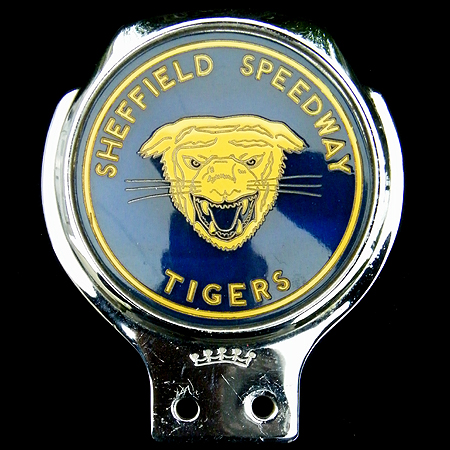 Sheffield Speedway Tiges Car Badge
