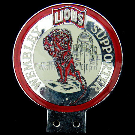 Wembley Speedway Lions Supporters Car Badge