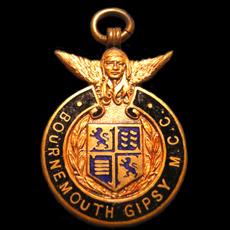 Bournemouth Gipsy Motor Cycle Club Medallion
