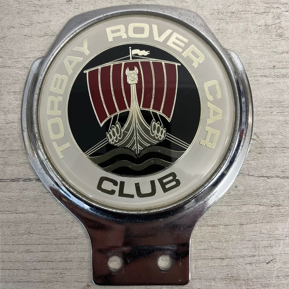 Torbay Rover Car Club car badge