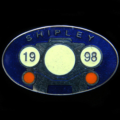 Harley Owners Shipley pin badge