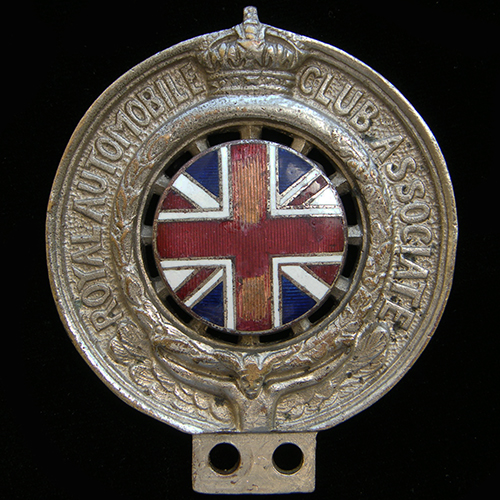 Royal Automobile Club Associate Motor Cycle Badge 1908 - c1920 