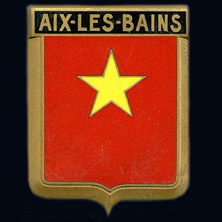 Aix-Les-Bains Car Badge (Drago)